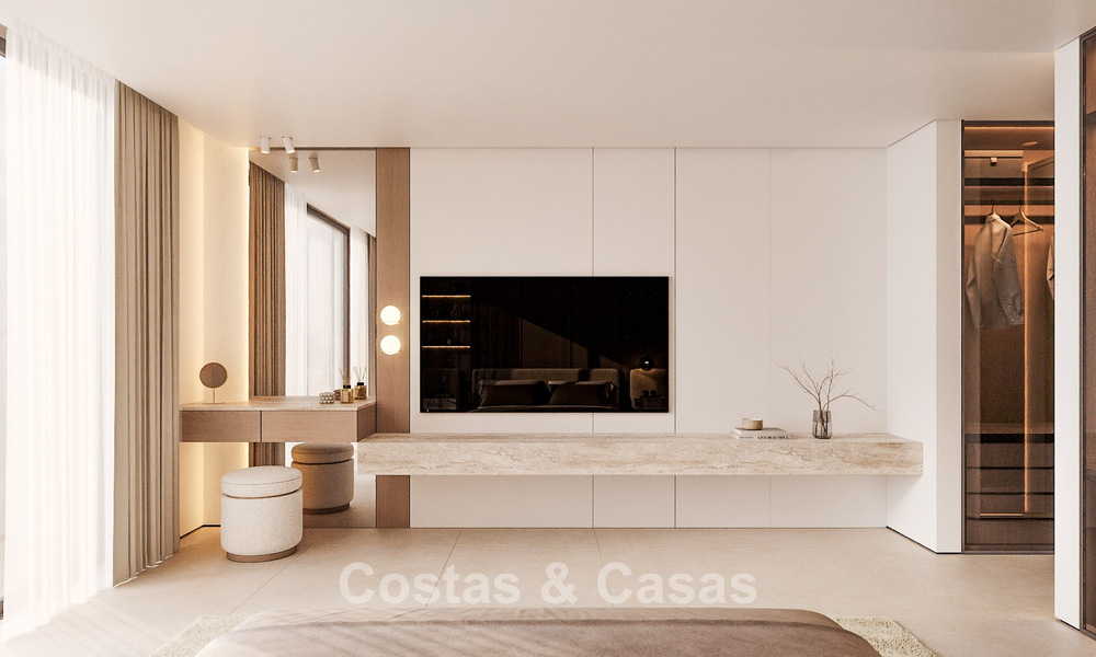 Apartamentos de lujo avanzados en venta a poca distancia de la playa y cerca del centro de Estepona en la Nueva Milla de Oro 795547