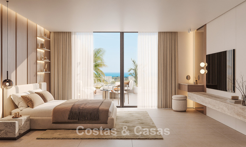 Apartamentos de lujo avanzados en venta a poca distancia de la playa y cerca del centro de Estepona en la Nueva Milla de Oro 795548
