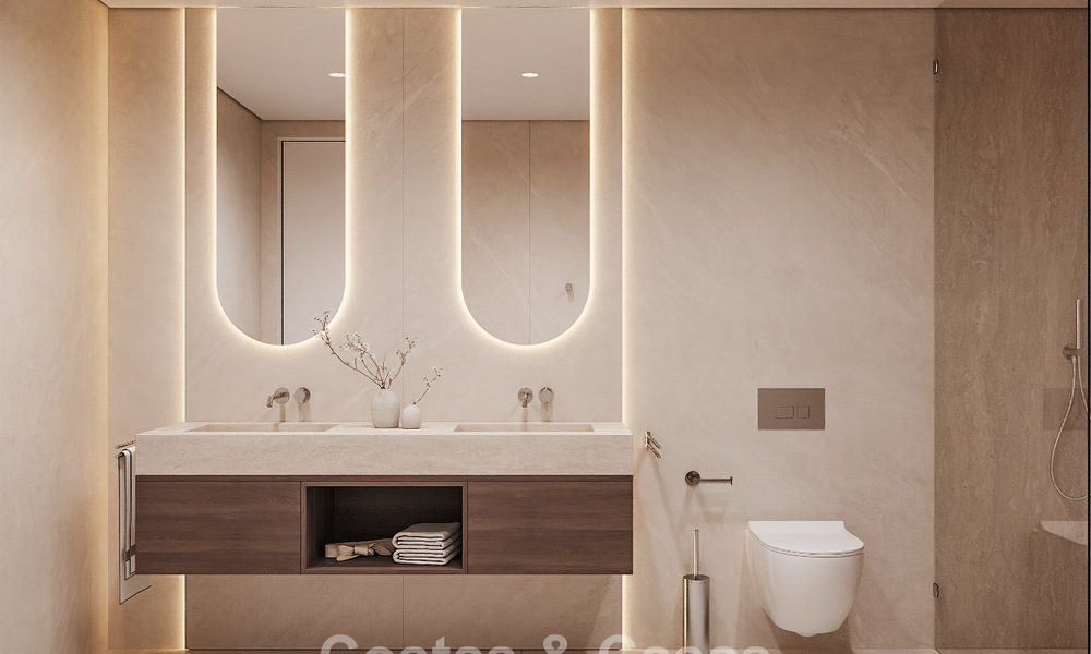 Apartamentos de lujo avanzados en venta a poca distancia de la playa y cerca del centro de Estepona en la Nueva Milla de Oro 795557