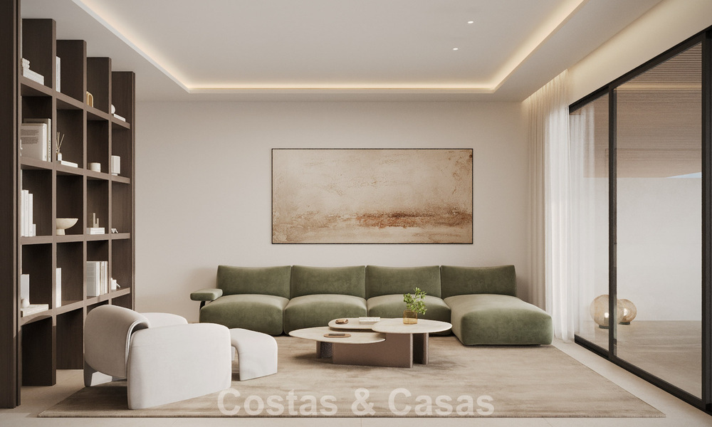 Apartamentos de lujo avanzados en venta a poca distancia de la playa y cerca del centro de Estepona en la Nueva Milla de Oro 795558