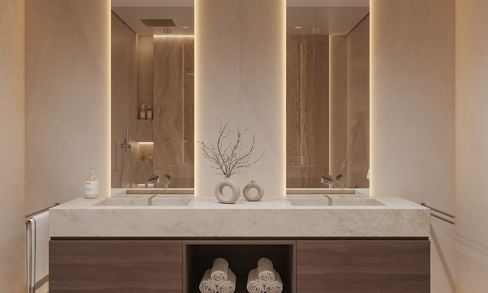 Apartamentos de lujo avanzados en venta a poca distancia de la playa y cerca del centro de Estepona en la Nueva Milla de Oro 795560