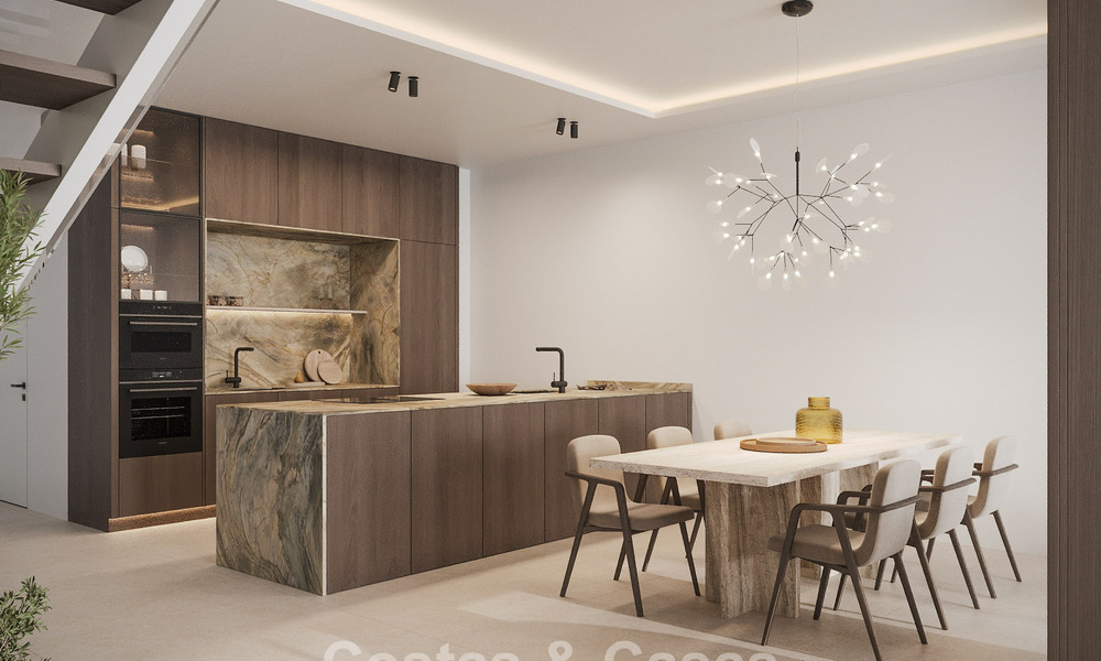 Apartamentos de lujo avanzados en venta a poca distancia de la playa y cerca del centro de Estepona en la Nueva Milla de Oro 795566