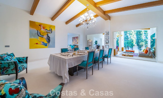 Villa de lujo completamente renovada en venta a pocos pasos del campo de golf en Guadalmina Alta, Marbella 795860 