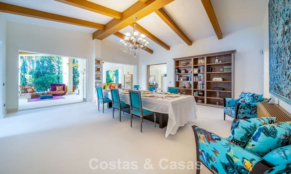 Villa de lujo completamente renovada en venta a pocos pasos del campo de golf en Guadalmina Alta, Marbella 795861