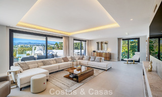Villa moderna de alta gama con vistas panorámicas en venta en la New Golden Mile entre Puerto Banús y Estepona 795769 