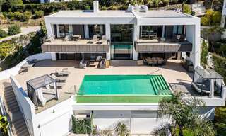 Villa moderna de alta gama con vistas panorámicas en venta en la New Golden Mile entre Puerto Banús y Estepona 795783 