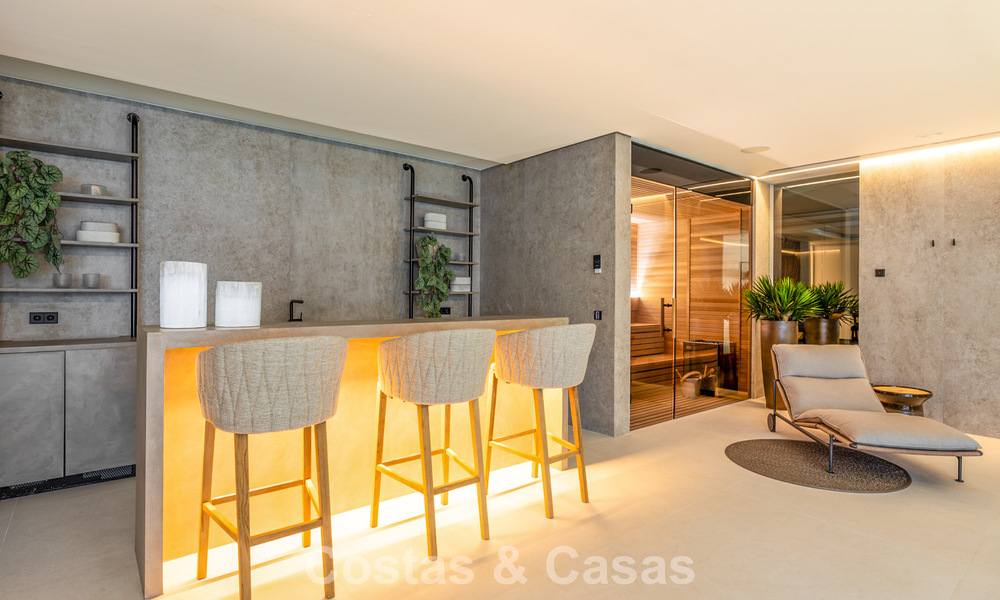 Espectacular villa de lujo contemporánea en venta con vistas al mar en El Madroñal, Marbella - Benahavís 796258