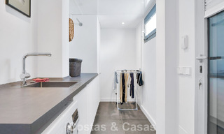 Villa tradicional renovada con vistas al mar y a la montaña en venta en Nueva Andalucía, Marbella 796082 