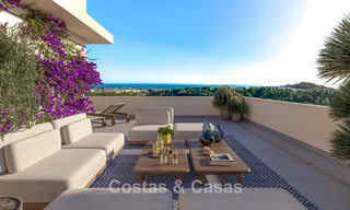 Apartamentos modernos de lujo en venta con vistas al mar en Mijas Costa, Costa del Sol 796015 