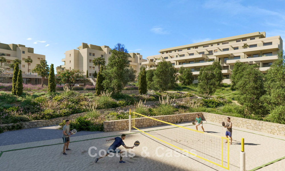 Apartamentos modernos de lujo en venta con vistas al mar en Mijas Costa, Costa del Sol 796022