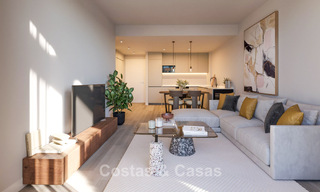 Apartamentos modernos de lujo en venta con vistas al mar en Mijas Costa, Costa del Sol 796025 