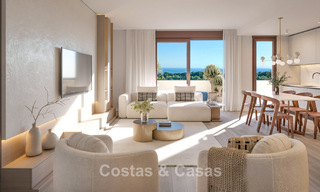 Apartamentos modernos de lujo en venta con vistas al mar en Mijas Costa, Costa del Sol 796027 