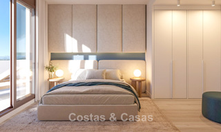 Apartamentos modernos de lujo en venta con vistas al mar en Mijas Costa, Costa del Sol 796029 