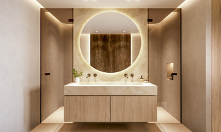 Apartamentos boutique de lujo con diseño vanguardista y vistas al mar en venta a un paso de la playa en Fuengirola, Costa del Sol 796192 