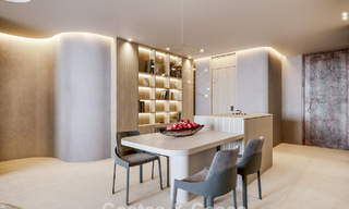 Apartamentos boutique de lujo con diseño vanguardista y vistas al mar en venta a un paso de la playa en Fuengirola, Costa del Sol 796197 