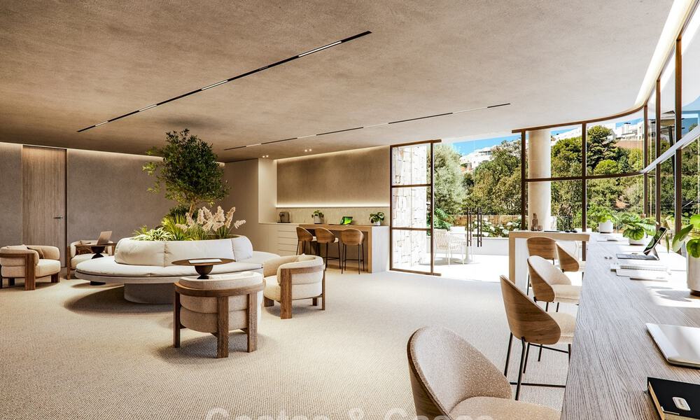 Apartamentos boutique de lujo con diseño vanguardista y vistas al mar en venta a un paso de la playa en Fuengirola, Costa del Sol 796204