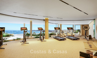 Apartamentos boutique de lujo con diseño vanguardista y vistas al mar en venta a un paso de la playa en Fuengirola, Costa del Sol 796210 