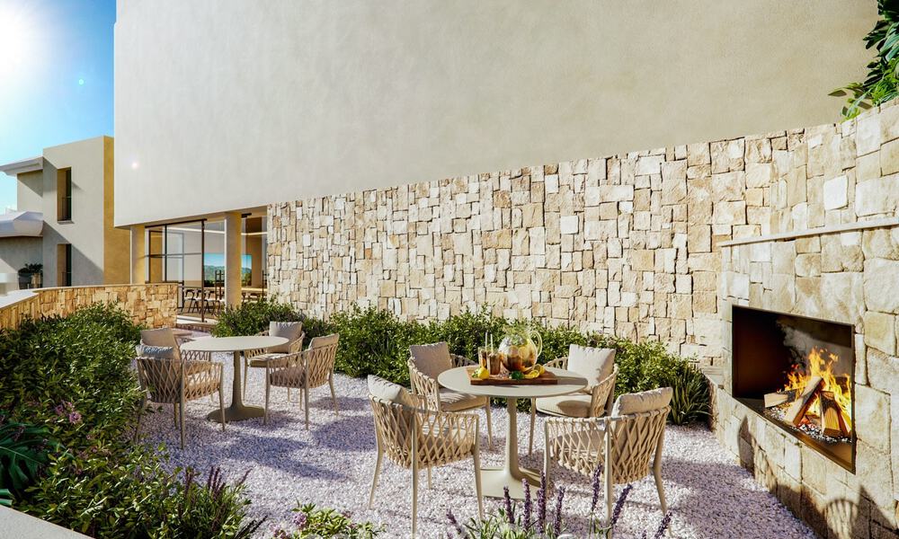 Apartamentos boutique de lujo con diseño vanguardista y vistas al mar en venta a un paso de la playa en Fuengirola, Costa del Sol 796211