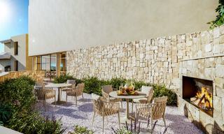 Apartamentos boutique de lujo con diseño vanguardista y vistas al mar en venta a un paso de la playa en Fuengirola, Costa del Sol 796211 