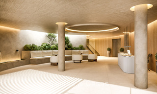 Apartamentos boutique de lujo con diseño vanguardista y vistas al mar en venta a un paso de la playa en Fuengirola, Costa del Sol 796212 