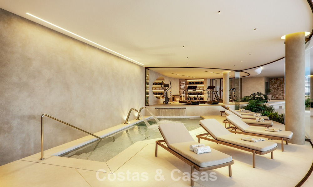 Apartamentos boutique de lujo con diseño vanguardista y vistas al mar en venta a un paso de la playa en Fuengirola, Costa del Sol 796216