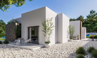 Exclusiva villa moderna con piscina climatizada en venta en la New Golden Mile, Marbella - Estepona 796031 