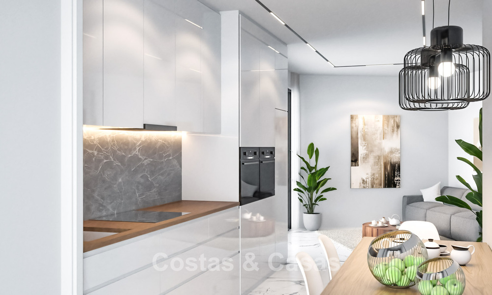 Villa de lujo moderna con vistas al mar en venta cerca de la playa al este de Marbella centro 796223