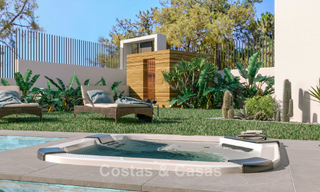 Villa de lujo moderna con vistas al mar en venta cerca de la playa al este de Marbella centro 796225 