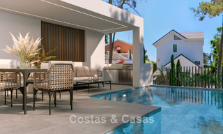 Villa de lujo moderna con vistas al mar en venta cerca de la playa al este de Marbella centro 796228 