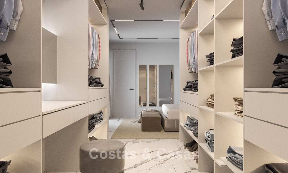 Villa de lujo moderna con vistas al mar en venta cerca de la playa al este de Marbella centro 796229