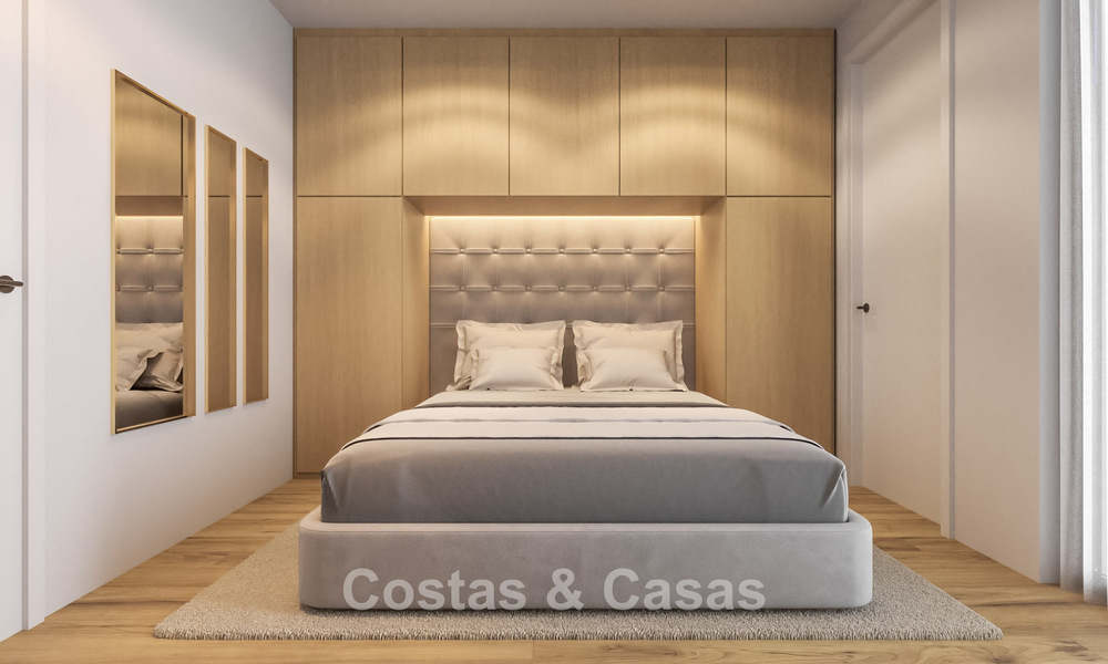 Villa de lujo moderna con vistas al mar en venta cerca de la playa al este de Marbella centro 796231