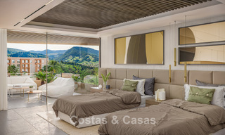 Apartamentos de nueva construcción innovadores con arquitectura vanguardista en venta en el centro de Estepona 795915 