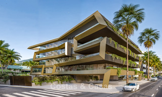 Apartamentos de nueva construcción innovadores con arquitectura vanguardista en venta en el centro de Estepona 795920 