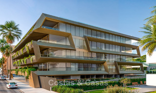 Apartamentos de nueva construcción innovadores con arquitectura vanguardista en venta en el centro de Estepona 795921 