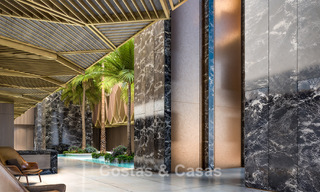 Apartamentos de nueva construcción innovadores con arquitectura vanguardista en venta en el centro de Estepona 795922 