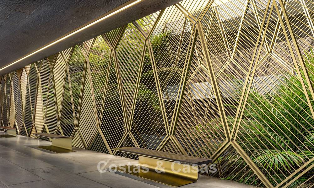 Apartamentos de nueva construcción innovadores con arquitectura vanguardista en venta en el centro de Estepona 795924