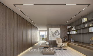 Apartamentos de nueva construcción innovadores con arquitectura vanguardista en venta en el centro de Estepona 795930 