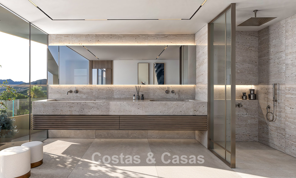 Apartamentos de nueva construcción innovadores con arquitectura vanguardista en venta en el centro de Estepona 795937