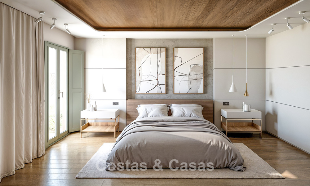 Viviendas de diseño únicas en venta a pocos pasos de todos los servicios en el centro de Estepona 795943