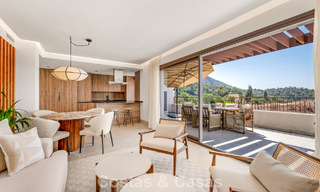 Ático dúplex nuevo con vistas despejadas en venta en el tranquilo Istán, cerca de Marbella en la Costa del Sol 796176 