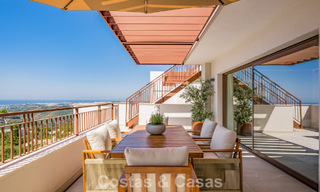 Ático dúplex nuevo con vistas despejadas en venta en el tranquilo Istán, cerca de Marbella en la Costa del Sol 796181 