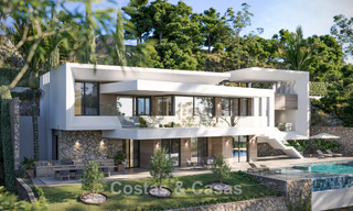 Villa exclusiva de obra nueva en venta en un resort de golf en La Cala de Mijas, Costa del Sol 796334 