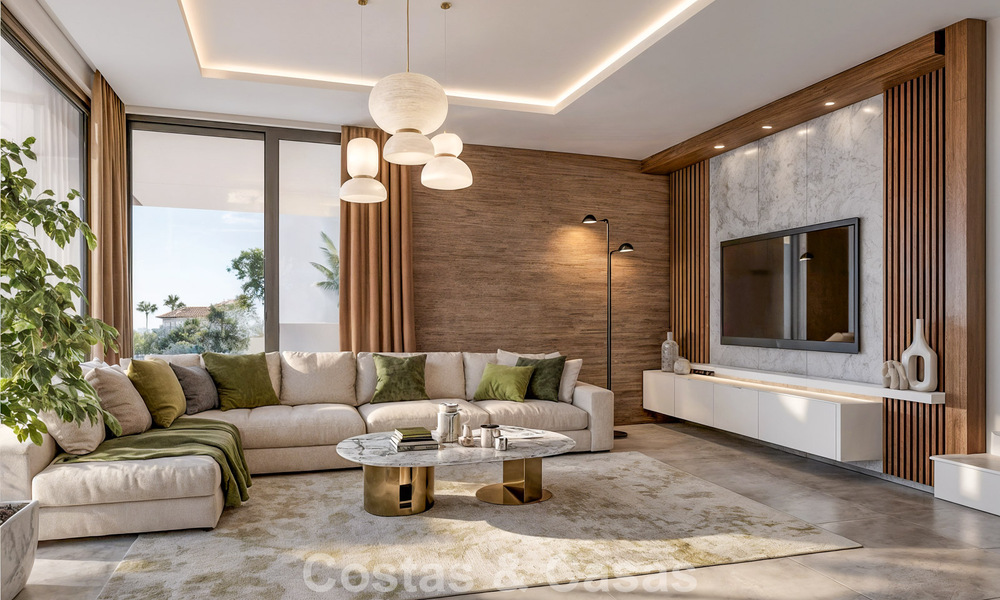 Villa exclusiva de obra nueva en venta en un resort de golf en La Cala de Mijas, Costa del Sol 796335