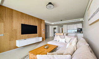 Apartamento en planta baja de alta calidad con jardín privado y piscina en venta en Fuengirola, Costa del Sol 796601 