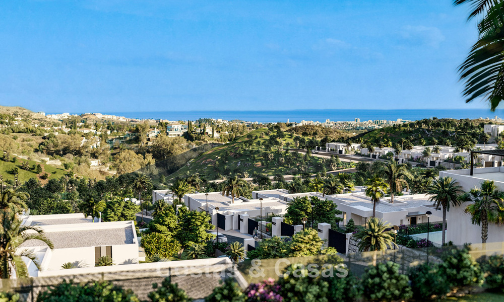 Nuevo proyecto de viviendas de lujo bioclimáticas en venta en las colinas de Mijas, Costa del Sol 796933
