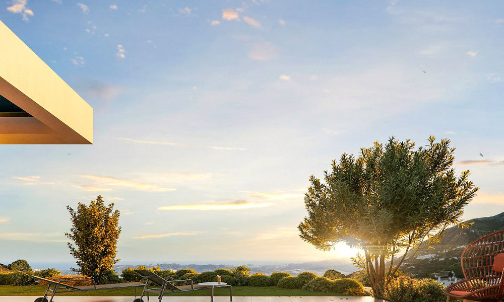 Nuevo proyecto de viviendas de lujo bioclimáticas en venta en las colinas de Mijas, Costa del Sol 796939