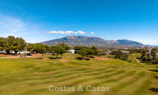 Villa mediterránea en primera línea de golf con vistas panorámicas en venta en La Cala Golf Resort, Mijas Costa 796438 
