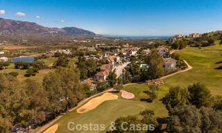 Villa mediterránea en primera línea de golf con vistas panorámicas en venta en La Cala Golf Resort, Mijas Costa 796442 