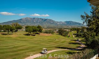 Villa mediterránea en primera línea de golf con vistas panorámicas en venta en La Cala Golf Resort, Mijas Costa 796463 