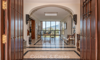 Villa mediterránea en primera línea de golf con vistas panorámicas en venta en La Cala Golf Resort, Mijas Costa 796467 